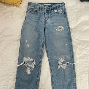 Levi wedgie jeans